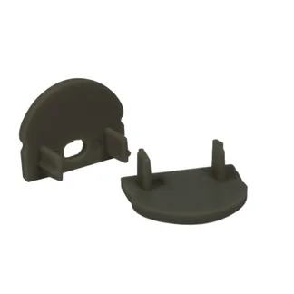 Synergy 21 LED U-Profil zub ALU002-RL Endkappe schwarz Synergy 21 LED U-Profil zub ALU002-RL Endkappe schwarz