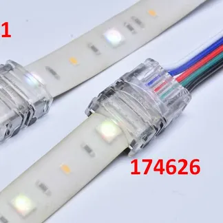 Synergy 21 LED FLEX Strip zub. Easy Connect Strip to Wire 12mm RGB-W IP65/54 Synergy 21 LED FLEX Strip zub. Easy Connect Strip to Wire 12mm RGB-W IP65/54