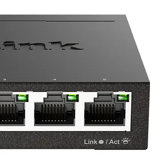 D-Link DGS-105 Unmanaged L2 Gigabit Ethernet (10/100/1000) Schwarz D-Link DGS-105 Unmanaged L2 Gigabit Ethernet (10/100/1000) Schwarz