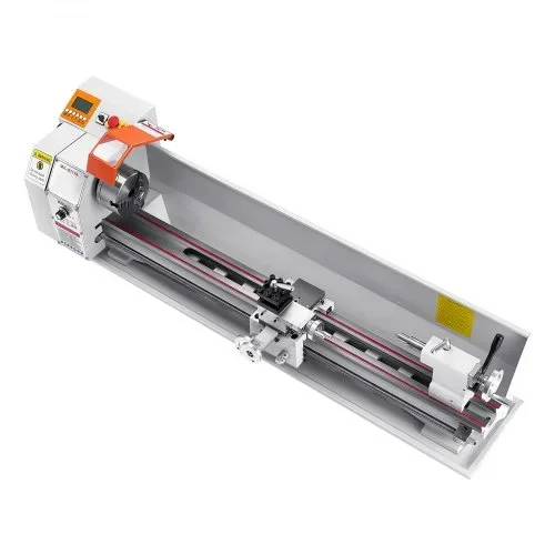 VEVOR Metalldrehmaschine 220x1000 mm Drehmaschine Automatischer Vorschub 2500 U/min Drehzahl 1250 W Bürstenloser Motor, mit Zubehör, Tischdrehmaschine für die Bearbeitung von Präzisionsteilen – Bild 10