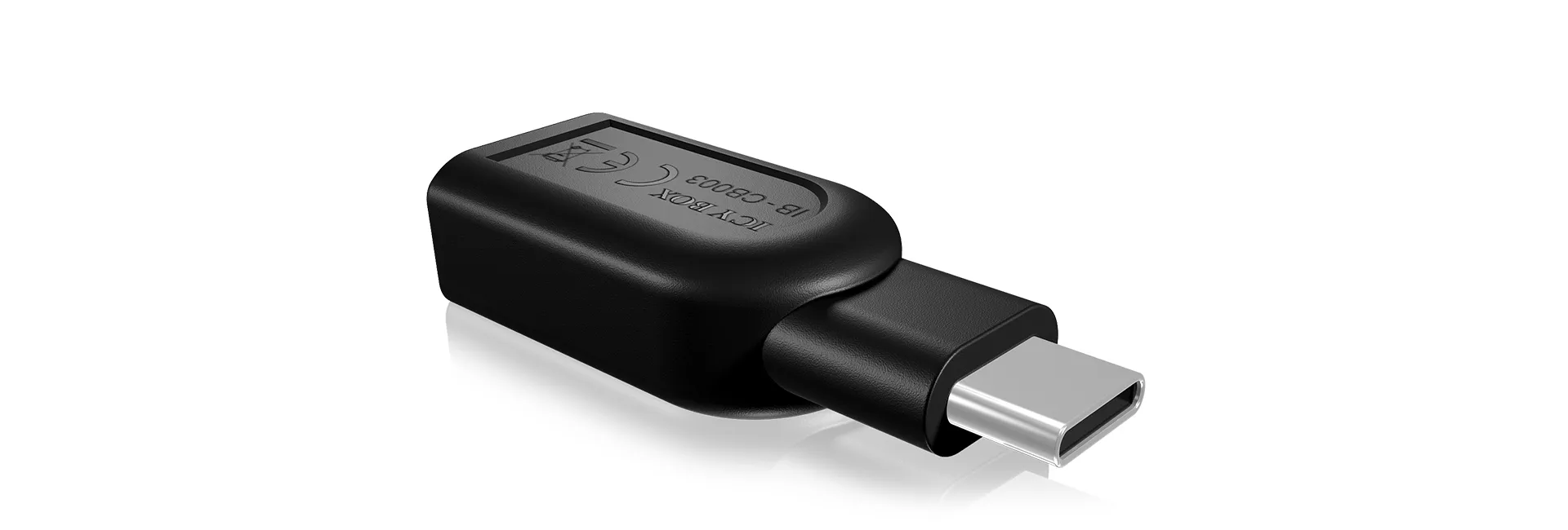ICY BOX IB-CB003, Adapterdongle USB 3.2 Gen 1 Type-C Stecker zu USB 3.2 Gen 1 Type-A Buchse – Bild 3