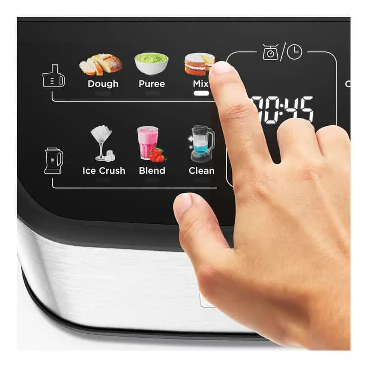 Kenwood MultiPro OneTouch Küchenmaschine 1000 W 3 l Schwarz, Edelstahl Integrierte Waagen – Bild 4