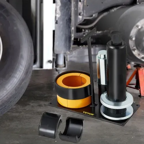 VEVOR Träger- und Ritzellager-Abzieher, kompatibel mit Dana 30, 40, 60, 70, Ford 9 Zoll-Lagern, Ritzel-Abzieher mit 2 Muscheln, 45# Stahl-Clamshell-Trägerlager-Abzieher für die Autoreparatur – Bild 7