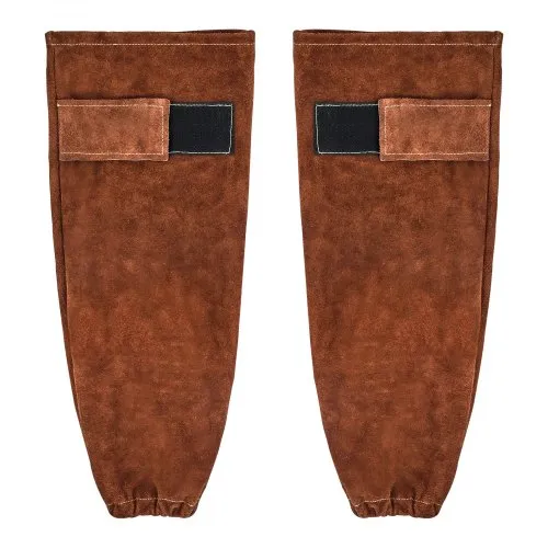 VEVOR Schweißerärmel, 457×95 mm, Schweißerstulpen, Schweißerschutzärmel aus Rindsleder zum Schutz der Arme, Schweißerarmschutz zum Schweißen, Schmieden, Holzarbeiten, Gartenarbeit VEVOR Schweißerärmel, 457×95 mm, Schweißerstulpen, Schweißerschutzärmel aus Rindsleder zum Schutz der Arme, Schweißerarmschutz zum Schweißen, Schmieden, Holzarbeiten, Gartenarbeit