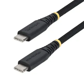 StarTech.com 15cm USB-C Ladekabel, 60W (3A) PD, Zweischichtiger Geflochtener Mantel aus Nylon-TPE, Robustes USBC Laptop Ladekabel, USB 2.0 Schnellladekabel StarTech.com 15cm USB-C Ladekabel, 60W (3A) PD, Zweischichtiger Geflochtener Mantel aus Nylon-TPE, Robustes USBC Laptop Ladekabel, USB 2.0 Schnellladekabel