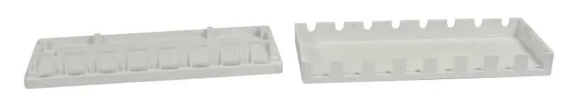 Keystone, Modulträger, Patchpanel für 8x TP-Modul, Aufputz, weiss(ABS), Synergy 21, – Bild 2