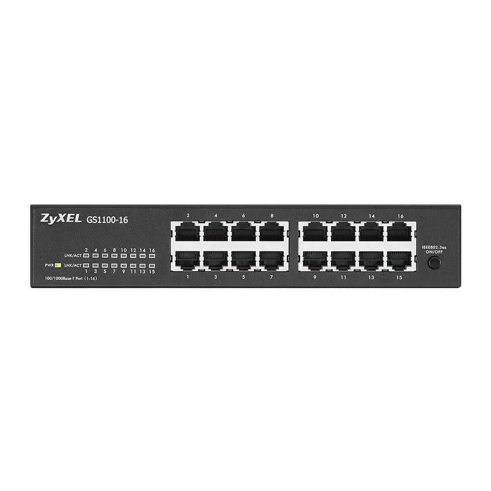 Zyxel GS1100-16 Unmanaged Gigabit Ethernet (10/100/1000) – Bild 5