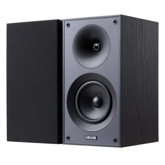 VEVOR Passive Regallautsprecher Paar 300W Stereo-Audio-Lautsprecher 65Hz–20kHz 180 x 229 x 338 mm VEVOR Passive Regallautsprecher Paar 300W Stereo-Audio-Lautsprecher 65Hz–20kHz 180 x 229 x 338 mm