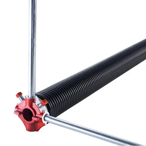 VEVOR Torsionsfedern für Garagentore Φ 6,35 x Φ 50,8 x 813 mm 16000 Zyklen, Elektrophorese, schwarz beschichtet zum Austauschen, Garagentorfedern mit rutschfesten Wickelstangen, Handschuhen – Bild 10
