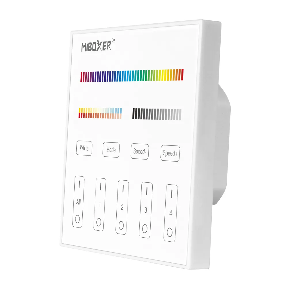 MiBoxer X5 LED DMX 5 in 1 Smart Panel Fernbedienung MiBoxer X5 LED DMX 5 in 1 Smart Panel Fernbedienung
