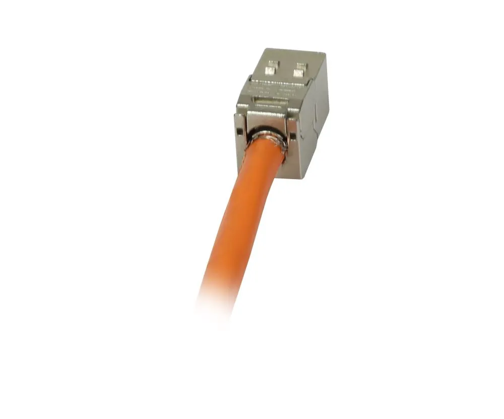 Keystone, Modul, TP-Buchse(RJ45), CAT6A, 500MHz, Short, mit Kabelklemme, Synergy 21, – Bild 8