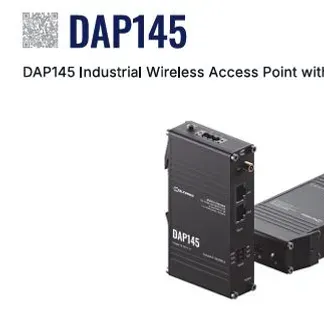 Teltonika · Accesspoint · DAP145 · 2×1 · Wi-Fi 4 · 300Mbit · 2x 10/100 · DIN Rail · RS485 Teltonika · Accesspoint · DAP145 · 2×1 · Wi-Fi 4 · 300Mbit · 2x 10/100 · DIN Rail · RS485