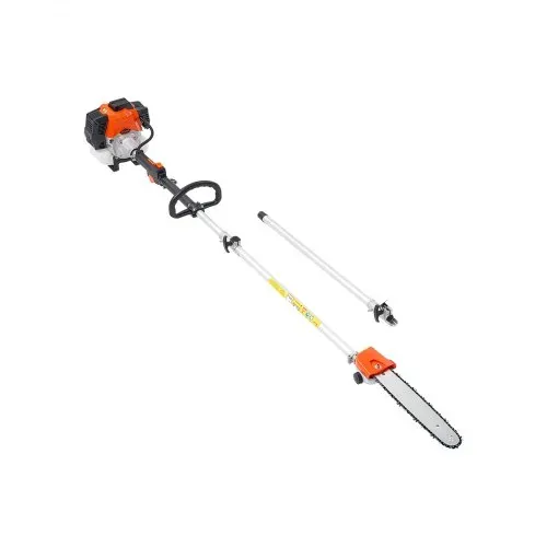 VEVOR Benzin Hochentaster, 2-Takt, 52 ccm, Motorsäge, Teleskopsäge mit 2,2–2,94 m ausziehbarer Stange, 35,6 cm Schwert, 850 ml Kraftstofftank, für kraftvolles sicheres sägen in hohen Baumkronen – Bild 9