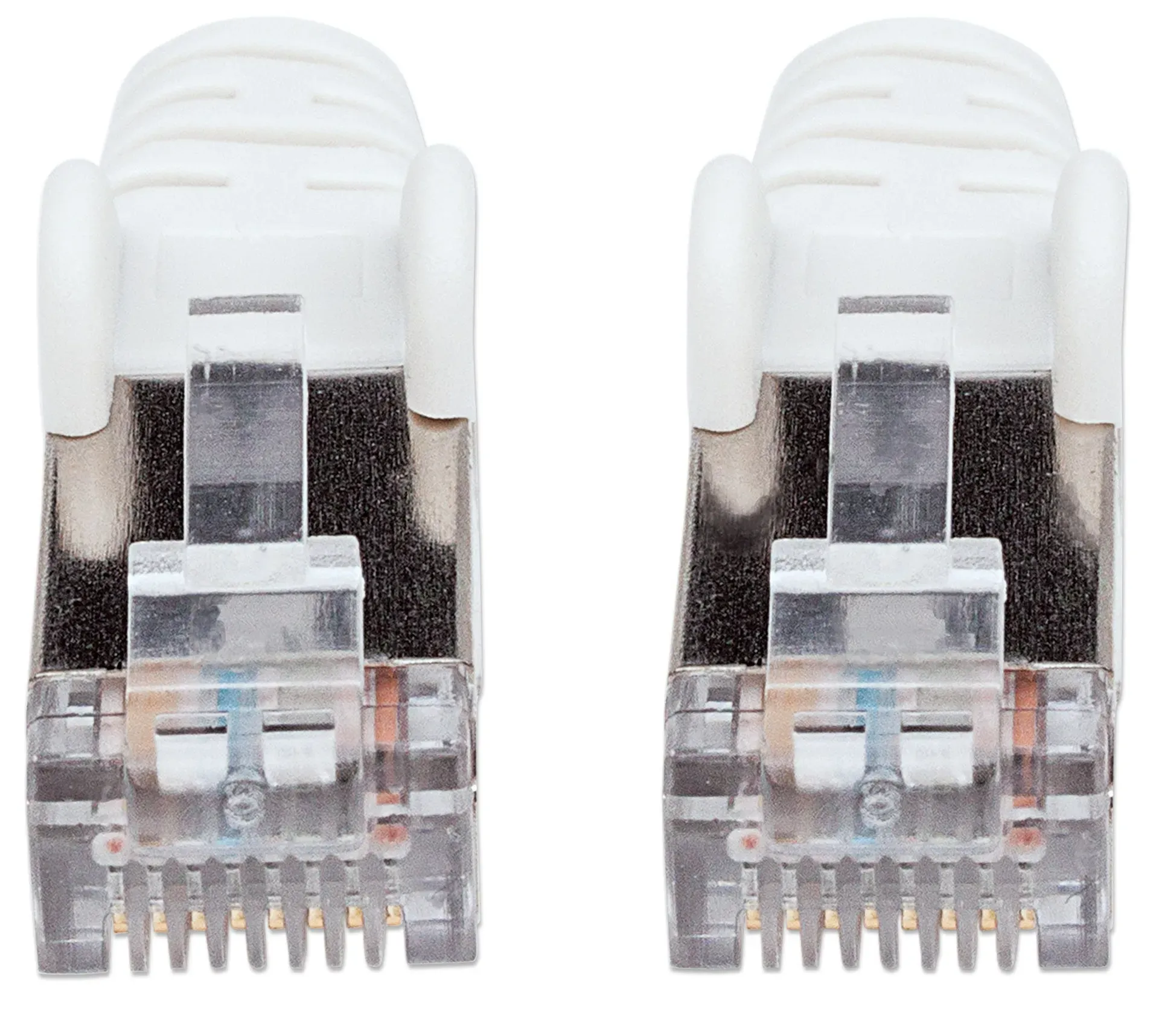 Intellinet Netzwerkkabel, Cat6, S/FTP, LS0H, RJ45-Stecker/RJ45-Stecker, 1,0 m, weiß – Bild 3
