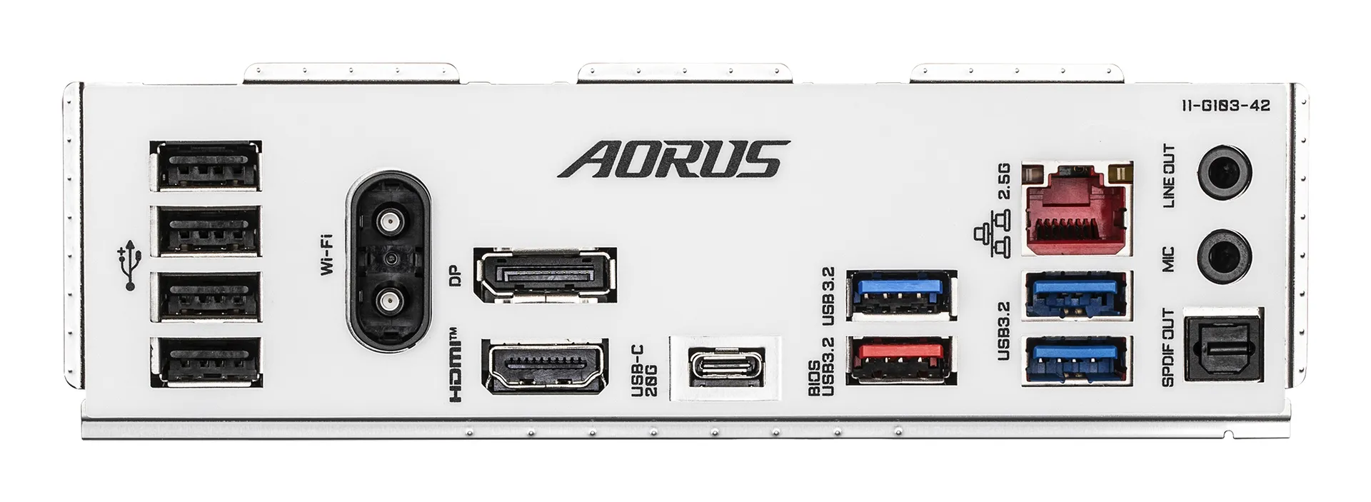 GIGABYTE B760M AORUS ELITE WIFI6E GEN5 Mainboard – Unterstützt Intel Core Prozessoren der 14. Generation, 12+1+1 Phasen Digital-VRM, bis zu 5600 MHz DDR5, 2 x PCIe 4.0 M.2, Wi-Fi 6E, 2.5 GbE LAN, USB 3.2 Gen 2x2 – Bild 4