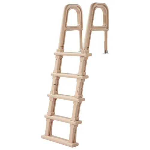 VEVOR Poolleiter, Einstiegsleiter 5-Stufig, Treppe mit Doppeltem Handlauf, Einstiegshilfe Tragkraft 136 kg, für Einbau- & Aufstellpools, Sicherheitsleiter für Alle Terrassenoberflächen, Taupe VEVOR Poolleiter, Einstiegsleiter 5-Stufig, Treppe mit Doppeltem Handlauf, Einstiegshilfe Tragkraft 136 kg, für Einbau- & Aufstellpools, Sicherheitsleiter für Alle Terrassenoberflächen, Taupe