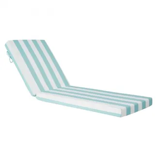 VEVOR Deckchair Auflagen, 2032x660x98 mm, Liegenauflagen für Außenbereich, wasserabweisend & farbecht, Sonnenliegen-Kissen mit Bändern, Terrassen-Liegepolster für Pooldeck, grün-weiß gestreift VEVOR Deckchair Auflagen, 2032x660x98 mm, Liegenauflagen für Außenbereich, wasserabweisend & farbecht, Sonnenliegen-Kissen mit Bändern, Terrassen-Liegepolster für Pooldeck, grün-weiß gestreift
