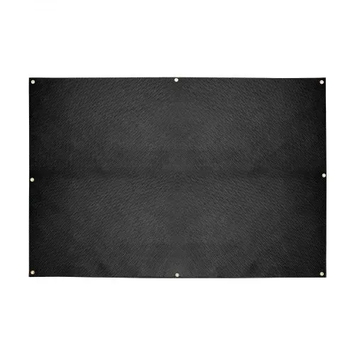 VEVOR Schweißdecke, 1829x2438 mm, silikonbeschichtete Fiberglas-Brandschutzdecke, bis zu 982 °C hitzebeständige Feuerschutzdecke, flammhemmende, feuerfeste Isoliermatte mit Metallösen – Bild 10