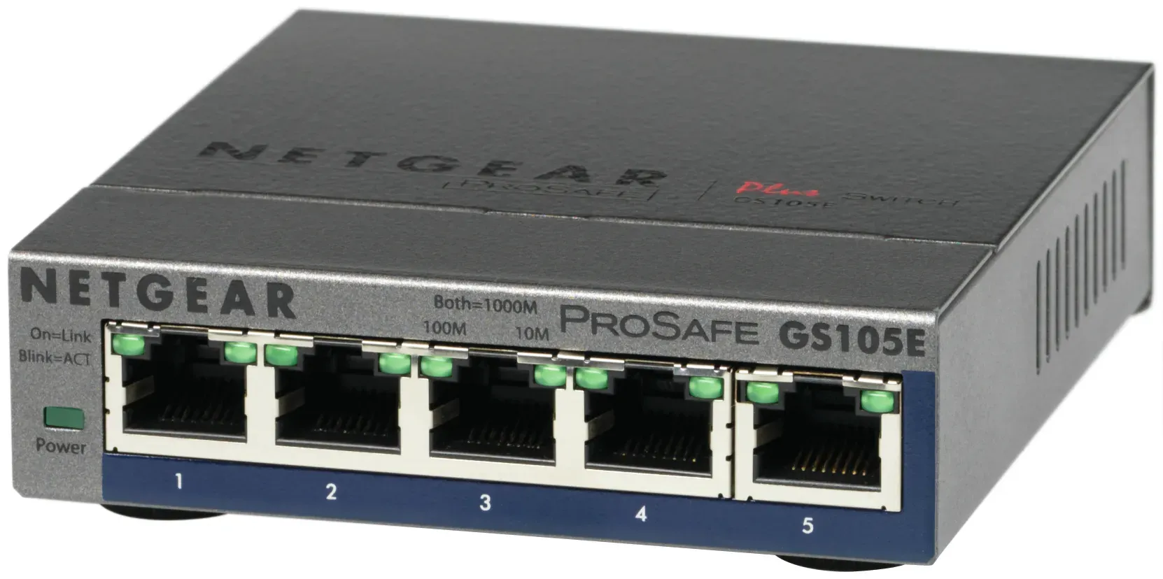 NETGEAR GS105E-200PES Netzwerk-Switch Managed L2/L3 Gigabit Ethernet (10/100/1000) Grau – Bild 2