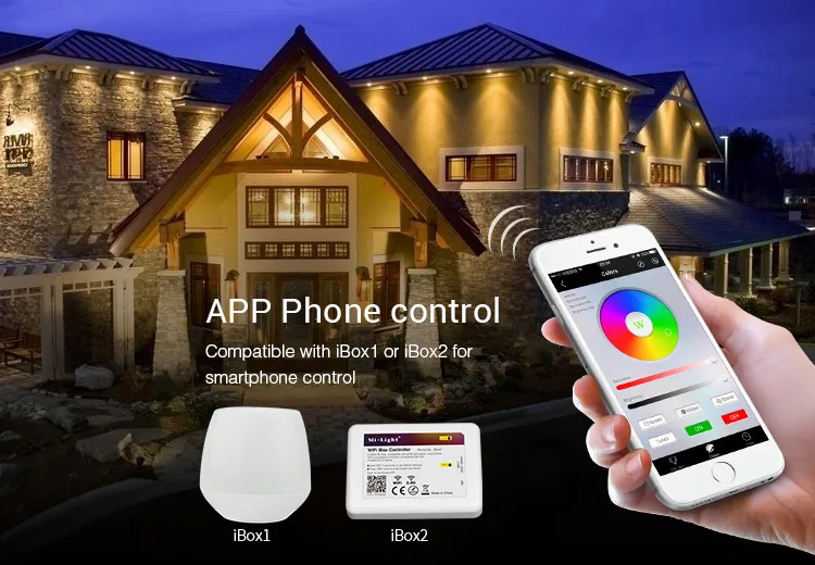 MiBoxer FUTT03 LED Flächenstrahler 30W RGB-WW (RGB-CCT) IP65 230V – Bild 8