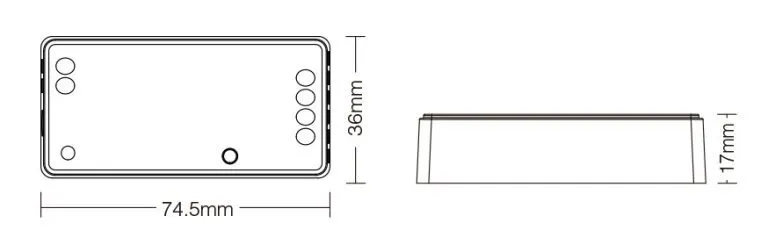 Synergy 21 LED Controller CCT (2 wires) 2,4G *Milight/Miboxer* – Bild 7