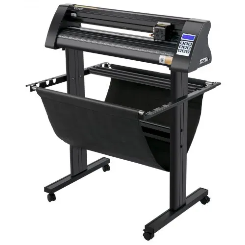 VEVOR Vinyl Schneideplotter 870 mm Folienschneider Leistung 95 W Spannung AC 85-264 V, Plottermaschine Halbautomatisch mit Ständer, Signmaster-Software, Aluminiumlegierung, ARM, DMPL / HPGL, Windows – Bild 9