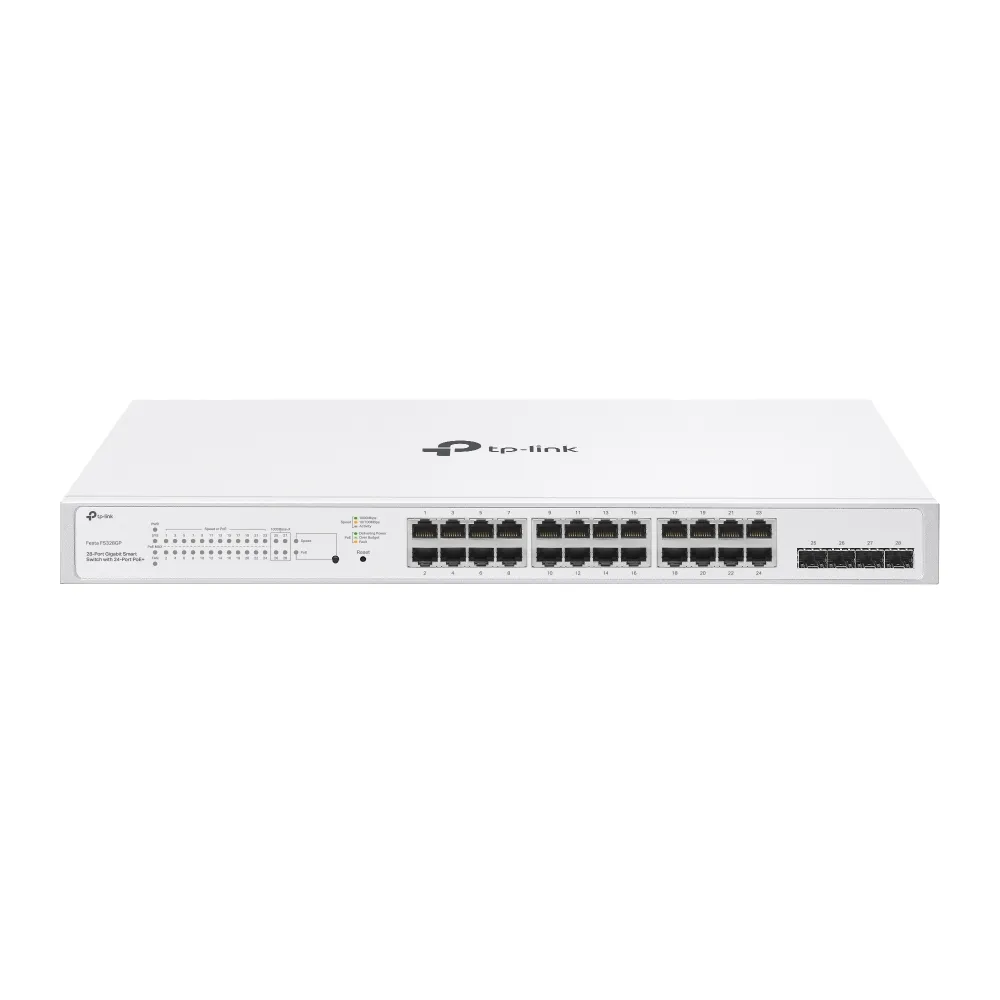 TP-Link Festa FS328GP L2/L2+ Gigabit Ethernet (10/100/1000) Power over Ethernet (PoE) TP-Link Festa FS328GP L2/L2+ Gigabit Ethernet (10/100/1000) Power over Ethernet (PoE)