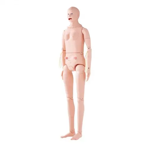 VEVOR Unisex Krankenpflege Übungspuppe Multifunktional Patientenversorgungssimulator 1750 x 440 x 230 mm, Multifunktionale Pflege Ausbildung Pflege-Trainingspuppe Gleichmäßige Skalenformen Übungspuppe – Bild 10