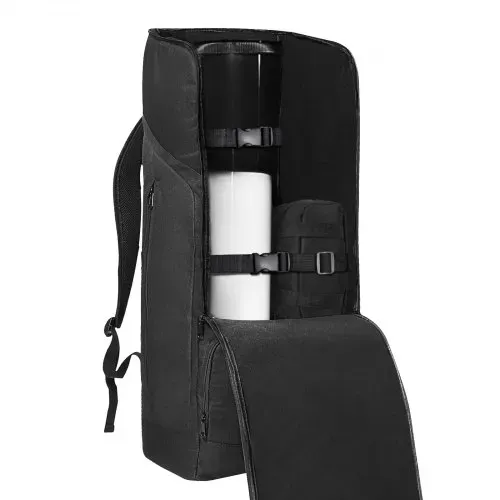VEVOR Teleskoptasche, 76cm, Teleskop-Transporttasche mit sicherem Gurt, Taschen und bequemen Schultergurten, stoßdämpfende Teleskop-Tragetasche für optisches Rohr und Stativ, Gegengewichtstasche – Bild 8
