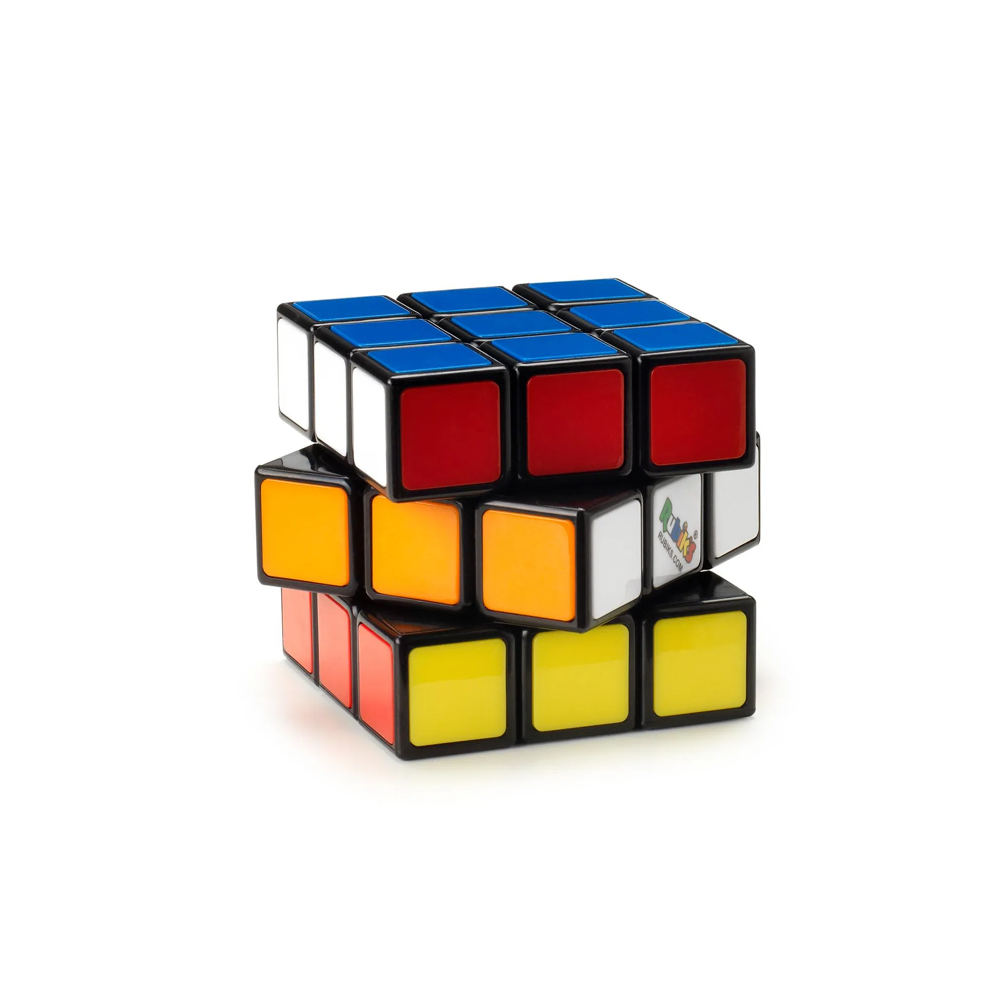 Rubik’s - 3x3 Zauberwürfel, original klassischer Cube für Logik-Akrobaten ab 8 Jahren, verbesserter Mechanismus, leichtgängiges Handling, leuchtende Farben, geeignet zum Spielen unterwegs – Bild 5