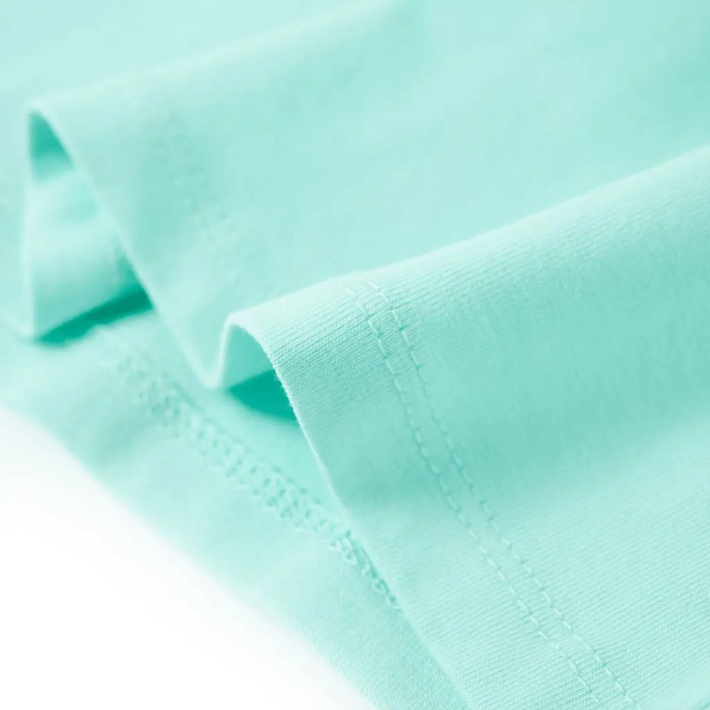 vidaXL Kinder-T-Shirt Hellblau 104 – Bild 6