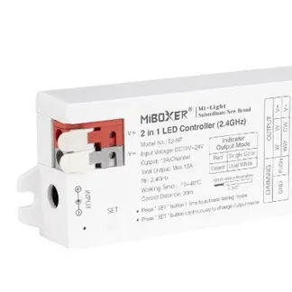 MiBoxer E2-RF LED Controller 2in1 Single colour/CCT(dual white) 2,4GHz MiBoxer E2-RF LED Controller 2in1 Single colour/CCT(dual white) 2,4GHz