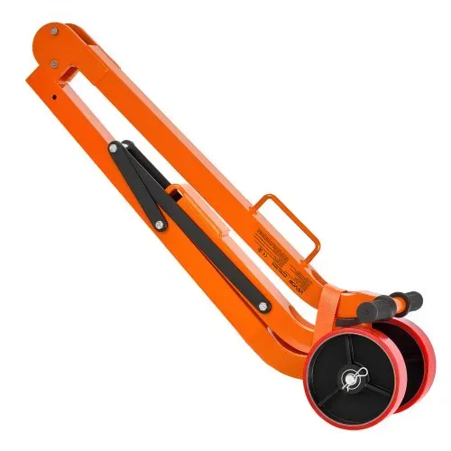 VEVOR Lasthebemagnet Permanentmagnetheber mit Rollwagen, 600 kg Zugkraft, Stahlwagen mit Hochleistungs-Magnetheber &2 Rädern & verstellbarem Griff, zum Anheben von Kanaldeckeln – Bild 10