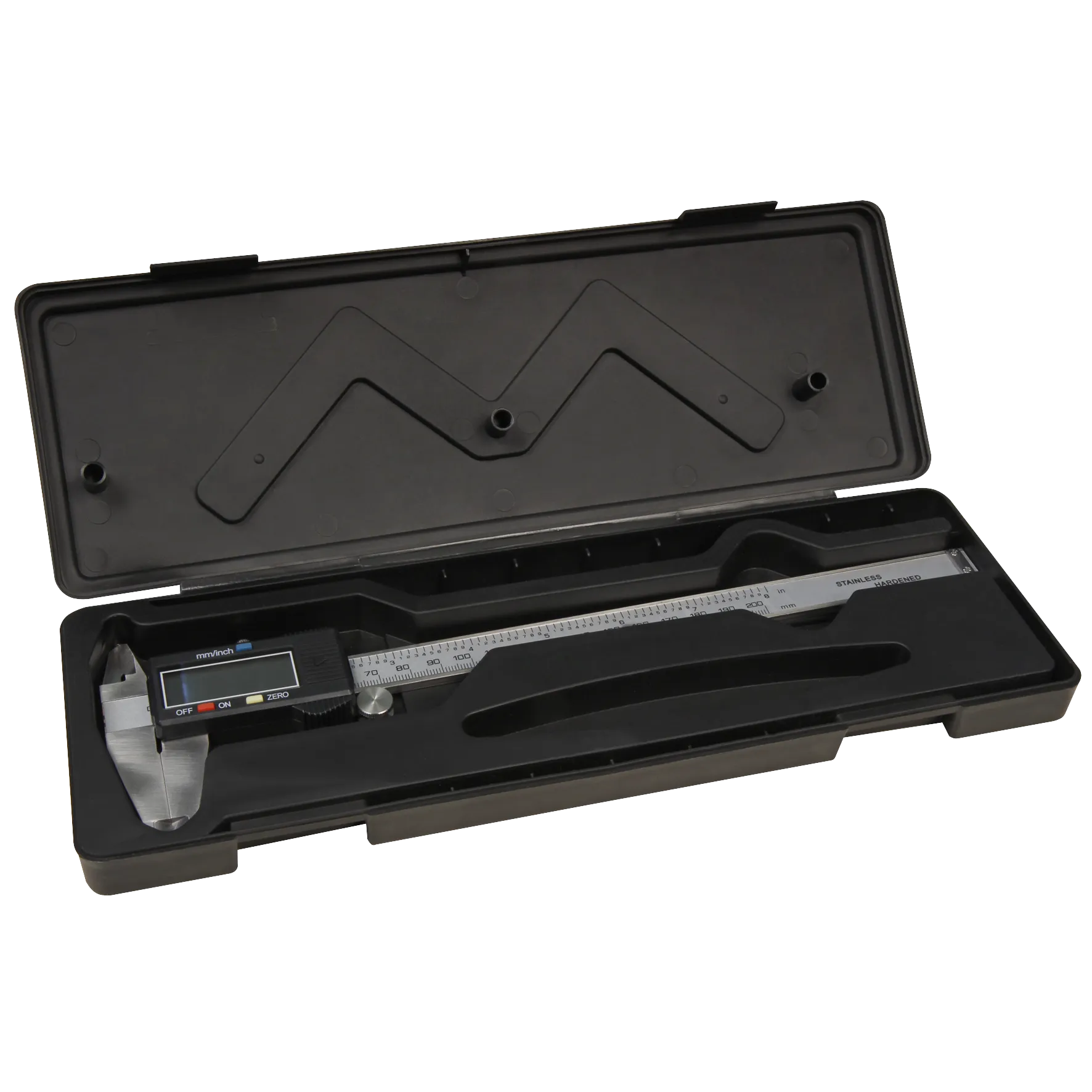 digitale Schieblehre McPower ''MS-200'' 200mm, LC-Display, mm und inch – Bild 2