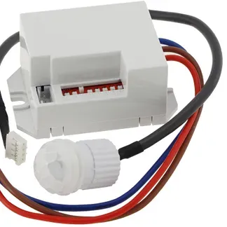 Einbau-Bewegungsmelder “CT-PIR Mini” 230V, 800W, Ø 15mm, LED geeignet, weiß Einbau-Bewegungsmelder “CT-PIR Mini” 230V, 800W, Ø 15mm, LED geeignet, weiß