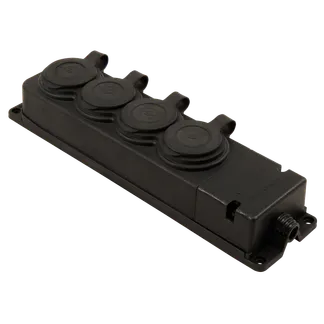 Vetreiler-Steckdosenleiste 4fach, IP44 Vetreiler-Steckdosenleiste 4fach, IP44