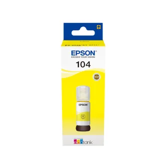 Epson 104 EcoTank Yellow ink bottle Epson 104 EcoTank Yellow ink bottle