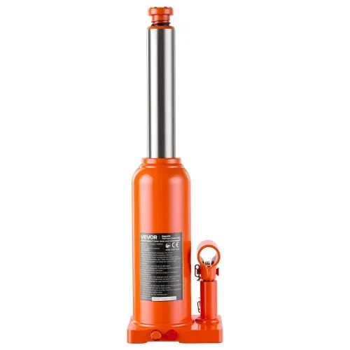 VEVOR Hydraulischer Flaschenheber 6 t Hubbereich 22-43 cm Wagenheber für Limousinen SUVs Pickups Reifenwechsel und Geräteabstützung, mit Überlastschutzventil Verbreiterter Basis und Langem Griff – Bild 9