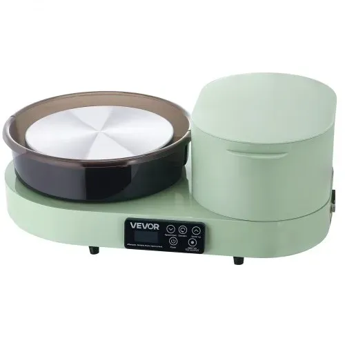 VEVOR Töpferscheibe Elektrisch 450 W, Töpferdrehmaschine 28 cm Drehteller (Aluminium), Töpfermaschine mit Fußpedal & 30–300 U/min Einstellbarer Drehzahl & Aluminiumgehäuse, für Anfänger DIY-Tonkunst – Bild 8