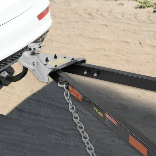 VEVOR Anhängerkupplung, 2495 kg pulverbeschichtete, Universal-Anhängerkupplung aus legiertem Stahl, Kupplung passend für 2-Zoll-Kugelkupplung, 39,4-Zoll-Öffnungsbreite, für Wohnmobil-PKW-Anhänger-LKW – Bild 7