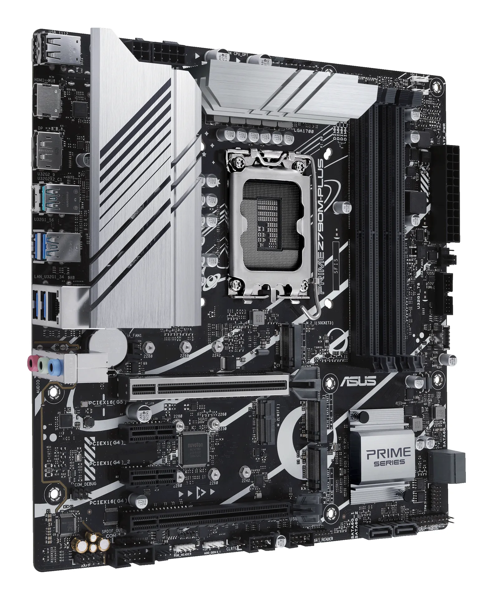 ASUS PRIME Z790M-PLUS Intel Z790 LGA 1700 micro ATX – Bild 2