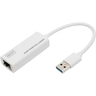 USB 3.2 Gen 1 Adapter, USB-A Stecker > RJ-45 Buchse, LAN-Adapter USB 3.2 Gen 1 Adapter, USB-A Stecker > RJ-45 Buchse, LAN-Adapter