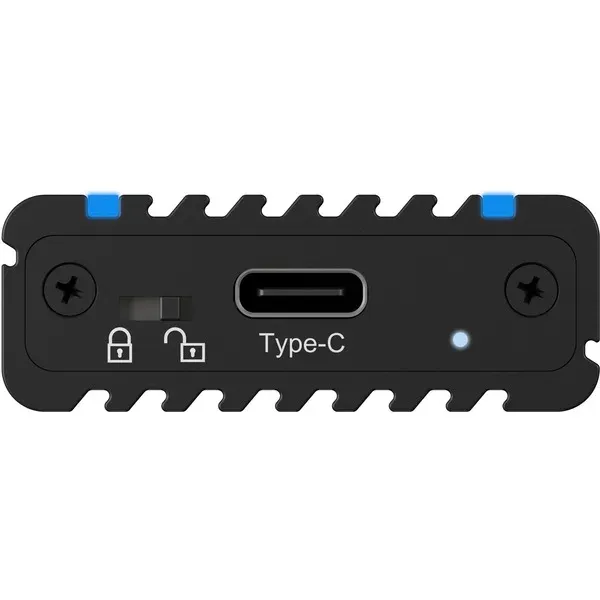 ICY BOX IB-1824ML-C31, Type-C® USB 3.2 Gen 2 zu PCIe NVMe M.2 2230/2242/2260/2280 SSD Gehäuse, Beleuchtung mit Farbwechsel – Bild 5