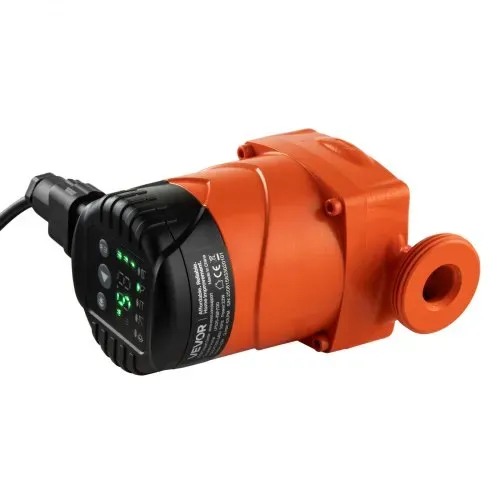 VEVOR LPS25-4BP/130 Zirkulationspumpe, Umwälzpumpe aus Gusseisen, 42 LPM, 4 m maximale Förderhöhe, Warmwasser-Zirkulation, Gewindeanschluss, Rückschlagventil, leiser Betrieb, für Heizungsanlage zu Hause – Bild 8