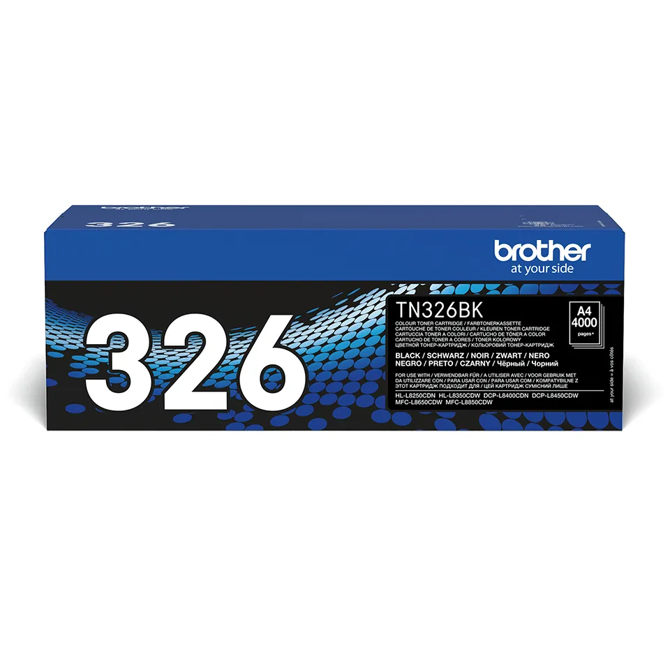 Brother TN-326BK Tonerkartusche 1 Stück(e) Original Schwarz Brother TN-326BK Tonerkartusche 1 Stück(e) Original Schwarz