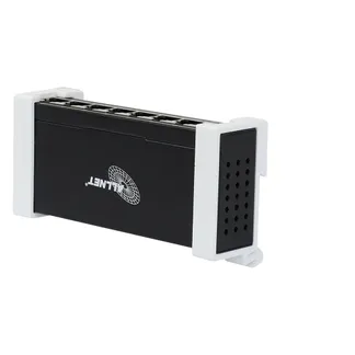 Shelly • Hutschiene • „Pro Verteiler Switch 7“ • 7x Pro Anschlüsse • 1x LAN Eingang • Lüfterlos • by ALLNET Shelly • Hutschiene • „Pro Verteiler Switch 7“ • 7x Pro Anschlüsse • 1x LAN Eingang • Lüfterlos • by ALLNET