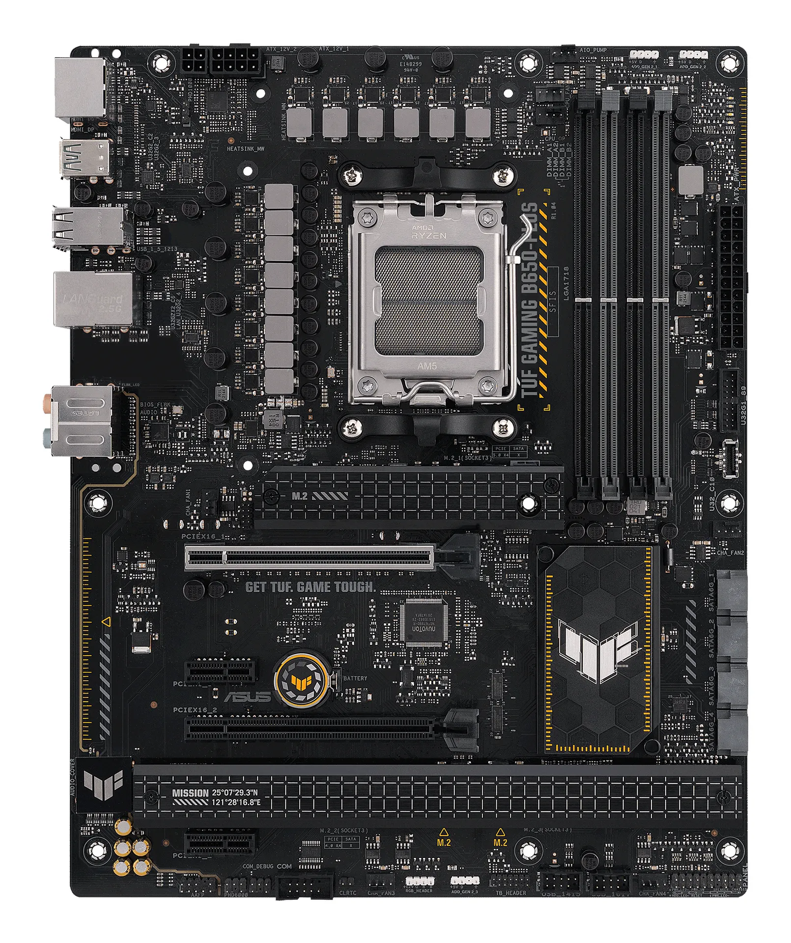 ASUS TUF GAMING B650-PLUS AMD B650 Sockel AM5 ATX – Bild 2