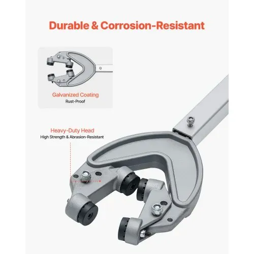 VEVOR verstellbarer Heckspiegelschoner Transom Saver (60,96-91,44 mm) mit robustem Kopf, korrosionsbeständiger Heckspiegelschoner Außenbordmotoren unter 100 PS, für Roller Anhänger Boot – Bild 3