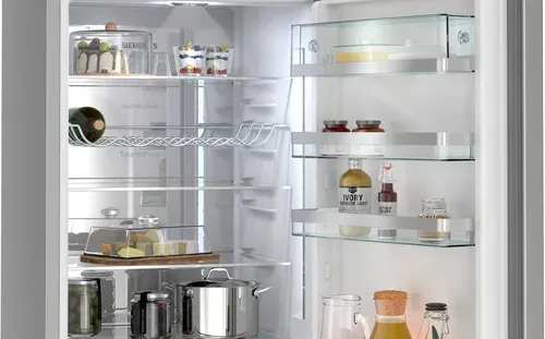 Siemens iQ500 KG39NAIAU Kühl- und Gefrierkombination Freistehend A Gebürsteter Stahl – Bild 4