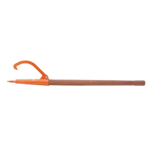 VEVOR Fällheber, 1180 mm, Stammheber mit Holzgriff, Hochleistungs-Stammwender mit max. 45,7 cm Öffnung, rostbeständiger Stammwender -Kipphaken, Fällhilfe zum Rollen, Anheben und Wenden von Stämmen – Bild 9